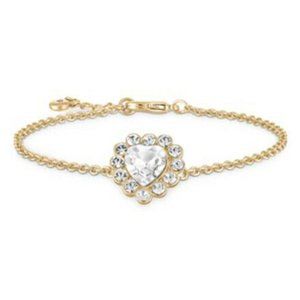 RACHEL Rachel Roy Gold-Tone Crystal Heart Flex Bra